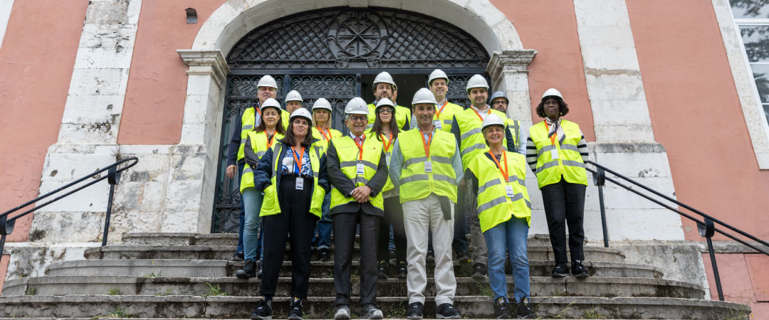 Deputados do PS eleitos por Lisboa visitam obras da linha Circular